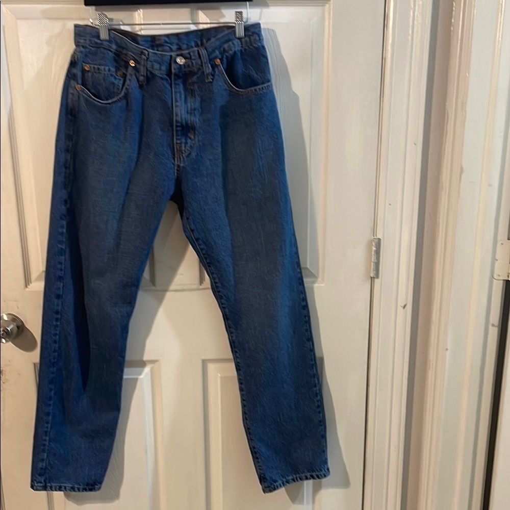 Levi's Men's Straight Jeans in Deep Blue